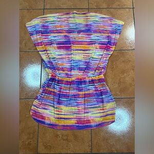 Colorful Striped Women's Cover ups
